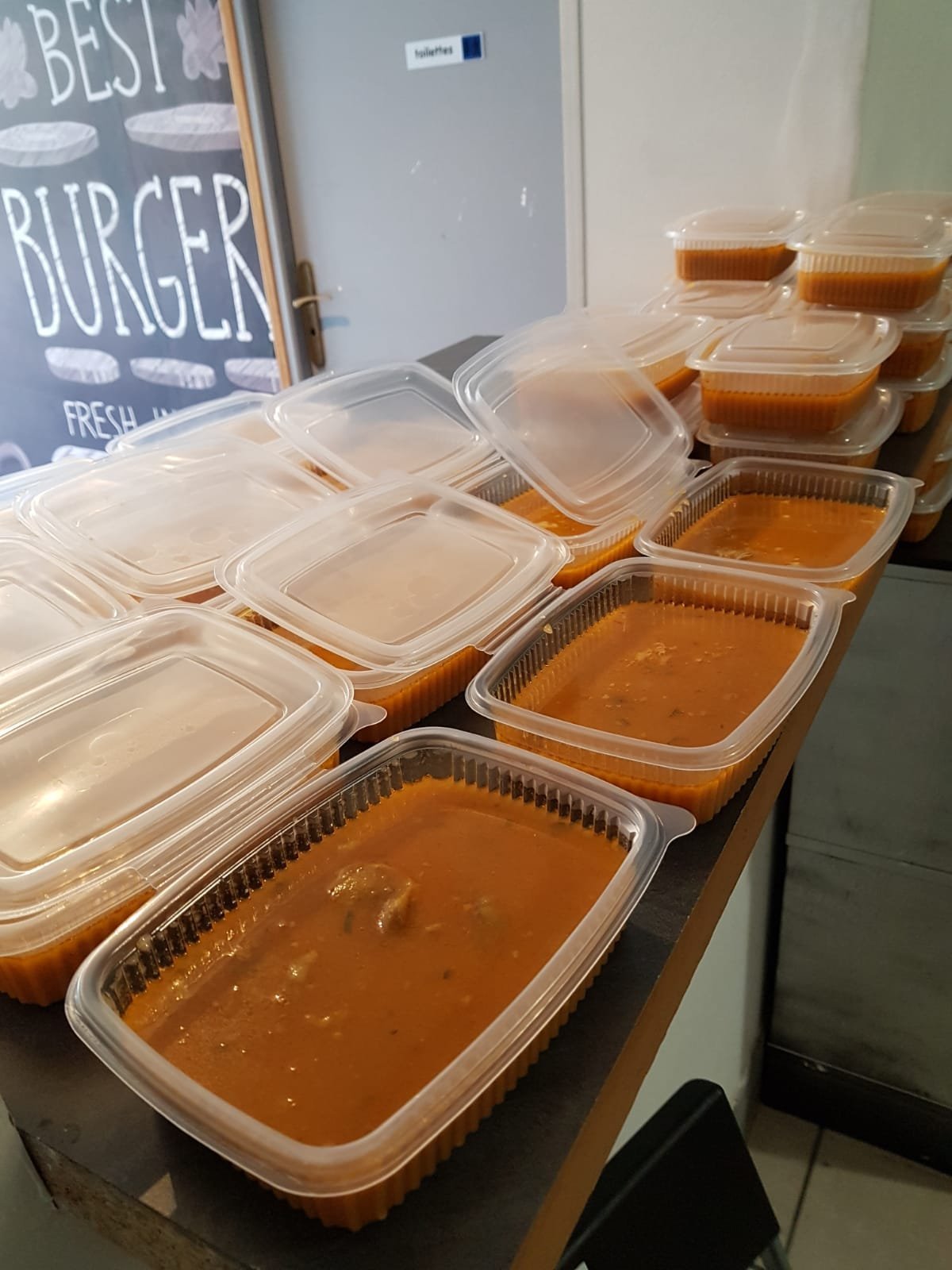 Distribution de repas